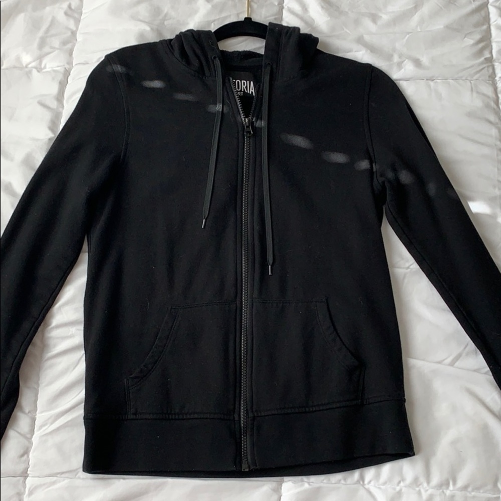 Victoria’s Secret sport black zip up jacket